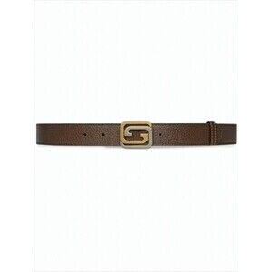 Gucci | Accessories | Gucci Tan Leather Belt With Silver  display picture 1